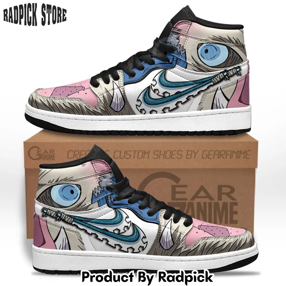 Inosuke air jordan high top sneakers anime mn13  rp0250900